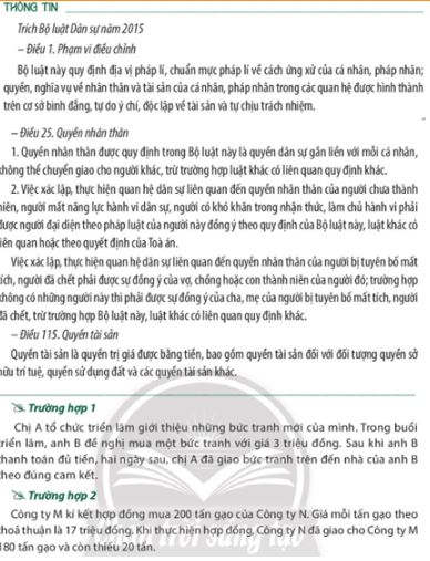 Giải Chuyên đề Kinh tế Pháp luật 11 Chân trời sáng tạo bài 3