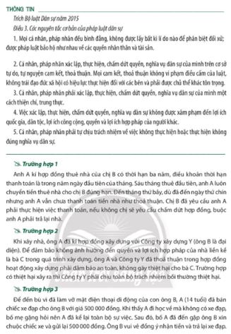 Giải Chuyên đề Kinh tế Pháp luật 11 Chân trời sáng tạo bài 3