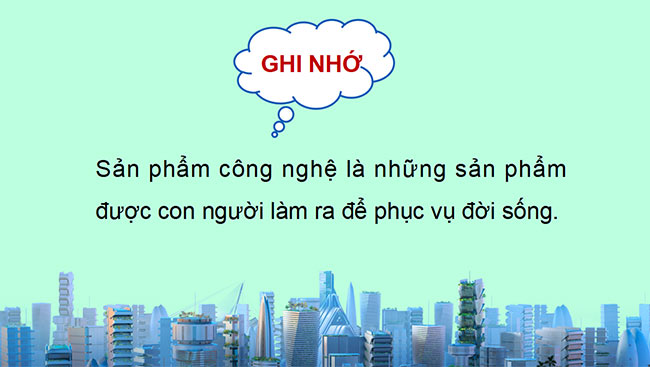 PowerPoint Công nghệ 3 Bài 1: Tự nhiên và công nghệ