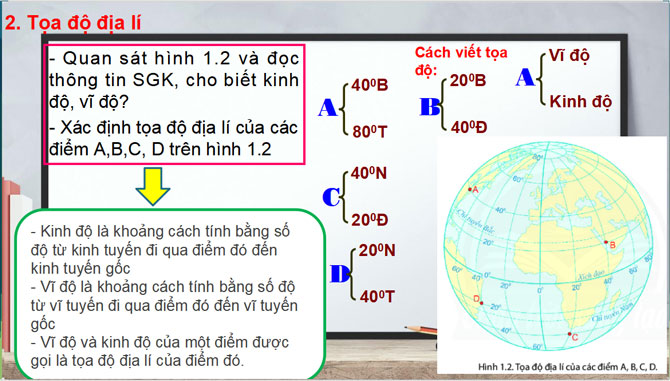 Giáo án PowerPoint Địa lí 6 Chân trời sáng tạo