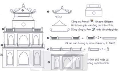Giải Chuyên đề Tin học 11 Kết nối tri thức bài 5: Thiết kế sản phẩm trang trí hoàn chỉnh