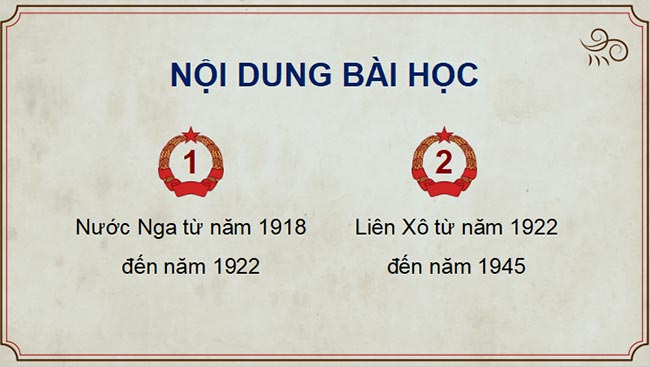 Nước Nga và Liên Xô từ năm 1918 đến năm 1945