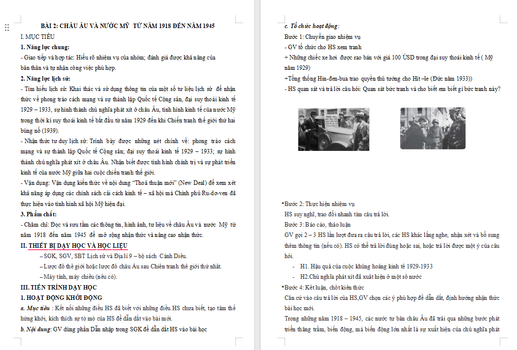 Giáo án PowerPoint Lịch sử 9 Bài 2 Kết nối tri thức