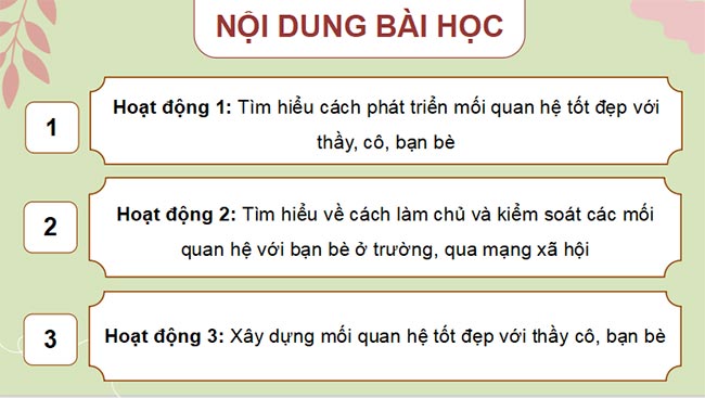 Xây dựng và phát triển nhà trường