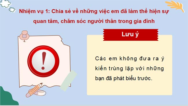 Trách nhiệm với gia đình