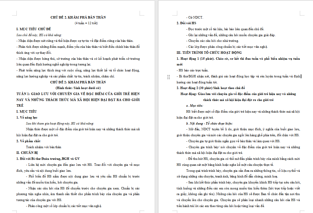 Khám phá bản thân