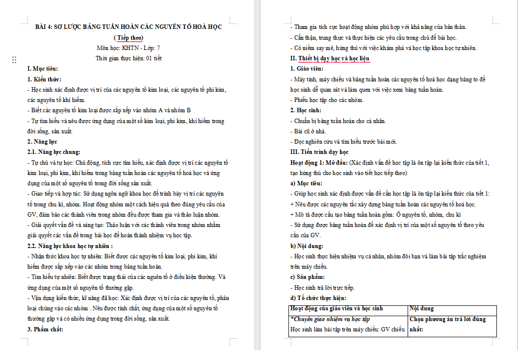 PowerPoint Khoa học tự nhiên 7 CTST Bài 4