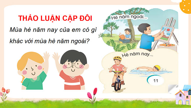 PowerPoint Tiếng Việt 3 Mùa hè của em