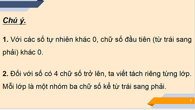 PowerPoint Toán 6 Bài 2: Cách ghi số tự nhiên