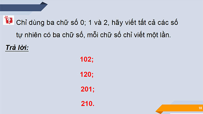PowerPoint Toán 6 Bài 2: Cách ghi số tự nhiên