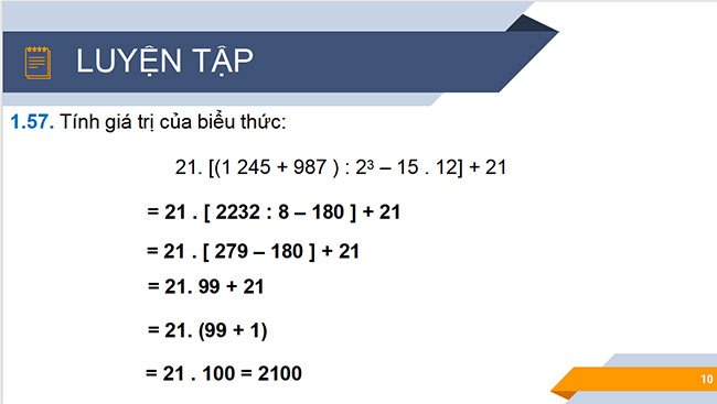 PowerPoint Toán 6: Bài tập cuối chương I
