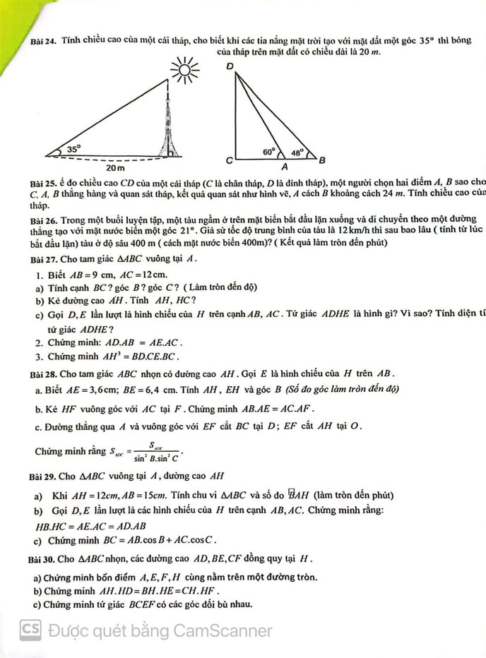 Đề cương ôn tập giữa học kì 1 Toán 9 năm 2025-2026  trường Lương Thế Vinh 