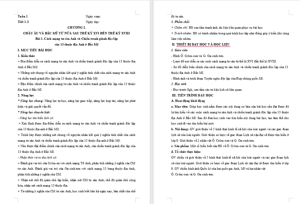 Giáo án PowerPoint Lịch sử 8 Bài 1 Kết nối tri thức