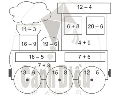 Vở bài tập Toán lớp 2 Cánh diều Bài 28: Bài kiểm tra số 1 (trang 46)