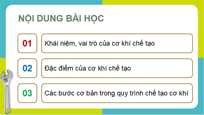 PowerPoint Công nghệ Cơ khí 11 Bài 1