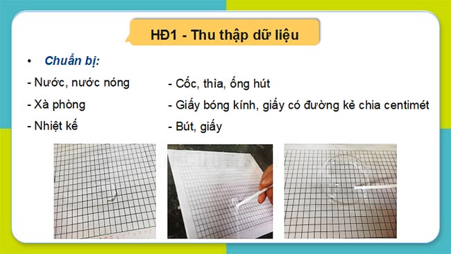 Lực căng mặt ngoài của nước