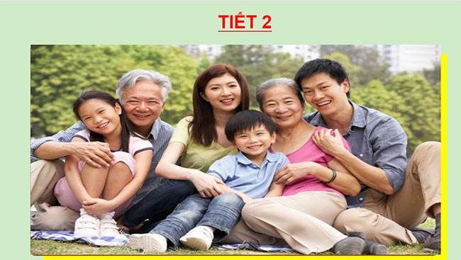 PowerPoint Tự nhiên và xã hội 2 Bài 1: Các thế hệ trong gia đình