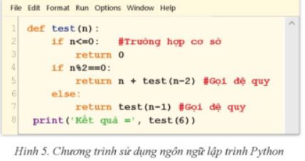 Giải Chuyên đề Tin học 11 Cánh diều bài 2: Thuật toán đệ quy