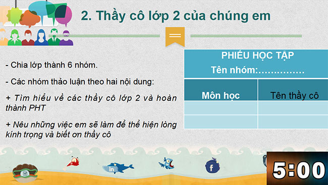 PowerPoint Hoạt động trải nghiệm 2 Tuần 2
