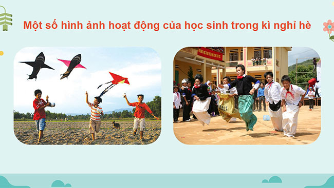 PowerPoint Mĩ thuật 5 Bài 1: Kì nghỉ hè của em