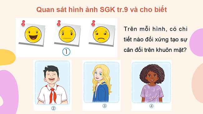 PowerPoint Mĩ thuật 5 Bài 3: Khuôn mặt vui vẻ