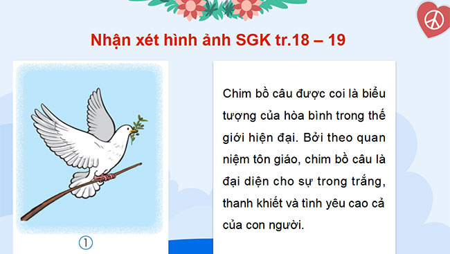 PowerPoint Mĩ thuật 5 Bài 4: Em yêu hoà bình