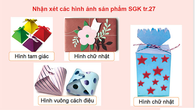 PowerPoint Mĩ thuật 5 Bài 6: Hộp quà xinh xắn