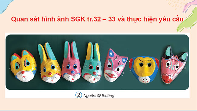 PowerPoint Mĩ thuật 5 Bài 7: Mặt nạ trung thu