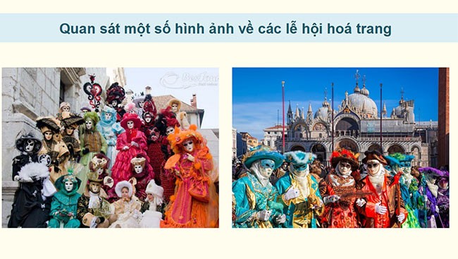 PowerPoint Mĩ thuật 5 Bài 8: Lễ hội hóa trang