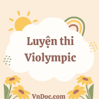 Đề luyện thi Violympic Toán Tiếng Anh lớp 1 vòng 1 Online