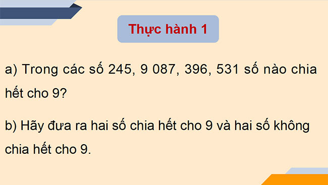 PowerPoint Toán 6 Bài 8: Dấu hiệu chia hết cho 3, cho 9