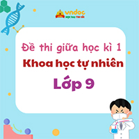 Đề thi giữa học kì 1 KHTN 9 Kết nối tri thức Theo CV 7991 - Đề 2