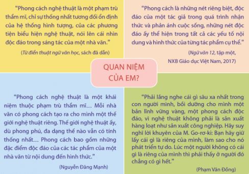 Soạn Chuyên đề Ngữ văn 11 Cánh diều phần 1: Sự nghiệp văn chương và phong cách nghệ thuật của tác giả văn học