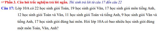 Bộ đề thi giữa học kì 1 Toán 10 Cánh diều