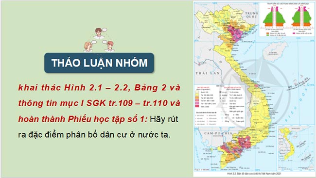 Giáo án PowerPoint Địa lí 9 Cánh diều Bài 2