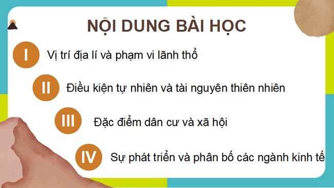 Giáo án PowerPoint Địa lí 9 Cánh diều Bài 9