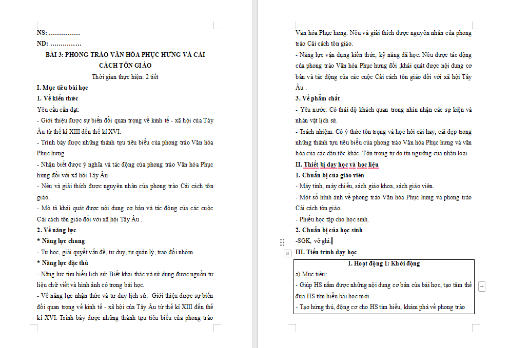 Giáo án PowerPoint Lịch sử 7 Kết nối Bài 3