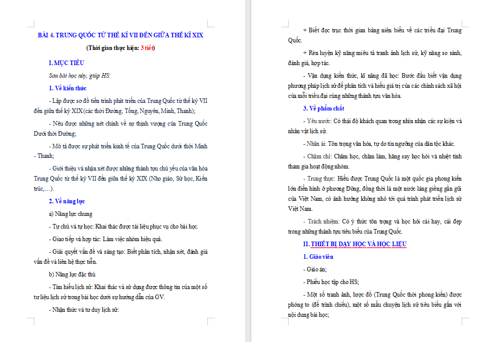 Giáo án PowerPoint Lịch sử 7 Kết nối Bài 4