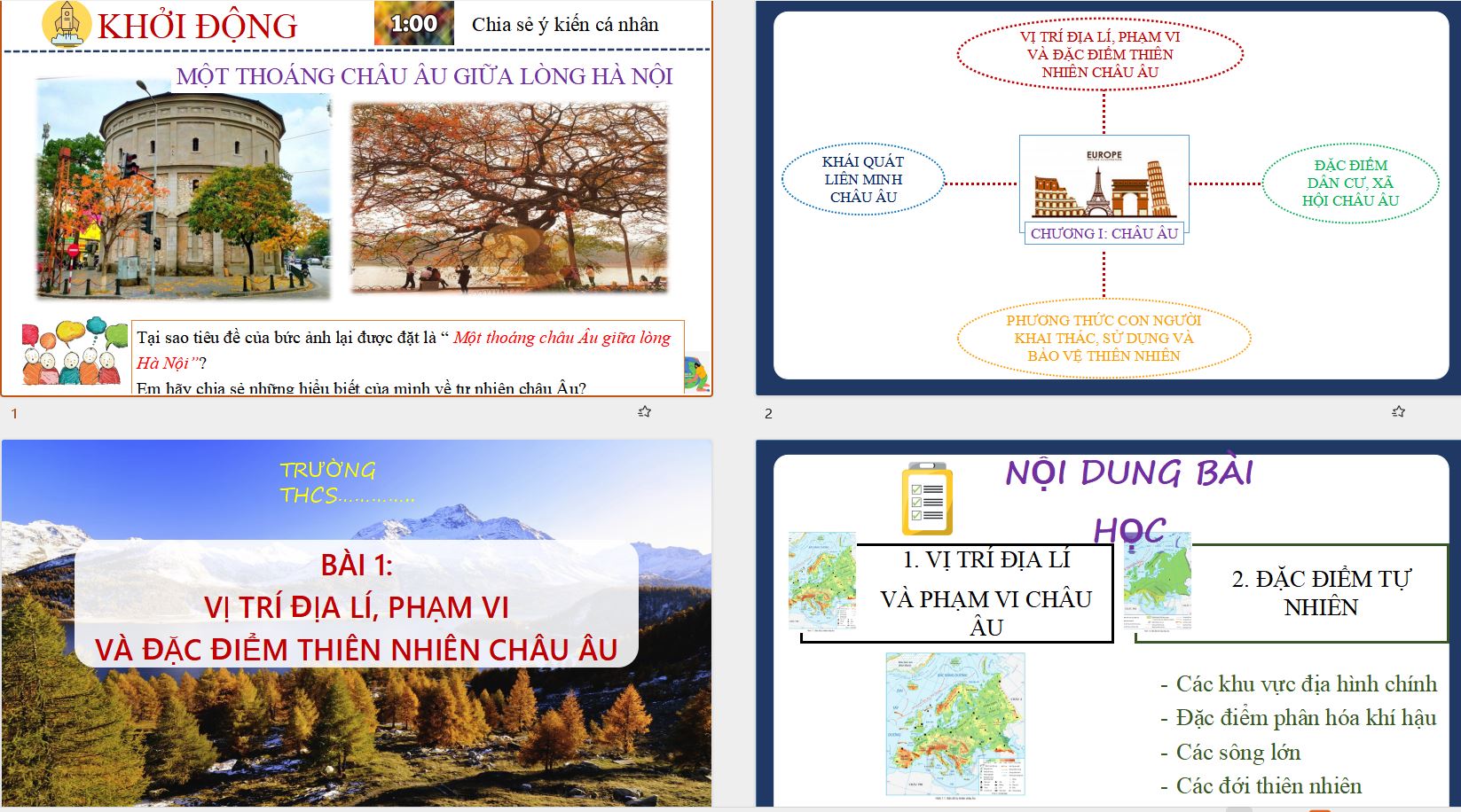 Bài giảng điện tử Địa lý 7 sách Cánh diều cả năm