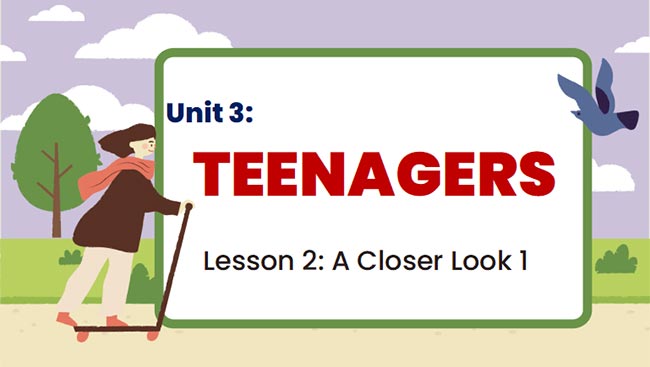 Giáo án PowerPoint Tiếng Anh 8 Unit 3: A Closer Look 1