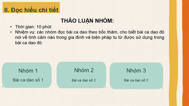 PowerPoint Ngữ văn 6 Bài 2: Ca dao Việt Nam