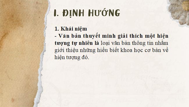 PowerPoint Ngữ văn 8 Bài 3: Viết văn bản thuyết minh giải thích một hiện tượng tự nhiên