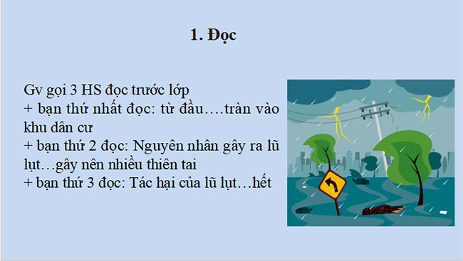 PowerPoint Ngữ văn 8 Bài 3: Lũ lụt là gì? Nguyên nhân và tác hại