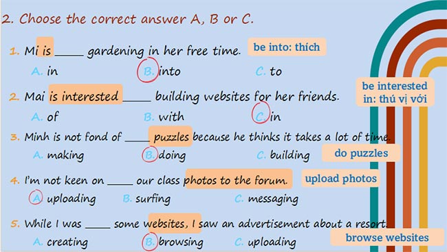 Giáo án PowerPoint Tiếng Anh 8 Review 1: Language