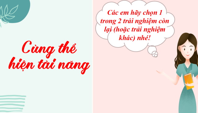 PowerPoint Ngữ văn 6 Bài 3: Kể về một trải nghiệm của em