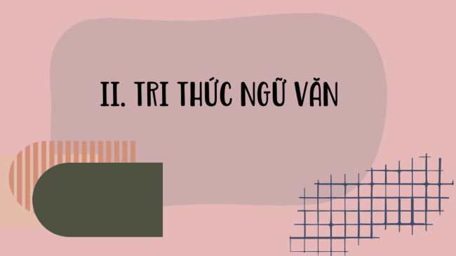 PowerPoint Ngữ văn 6 Bài 3: Tri thức ngữ văn