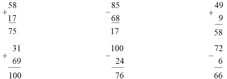 Vở bài tập Toán lớp 2 Cánh diều Bài 37: Luyện tập chung (trang 60)