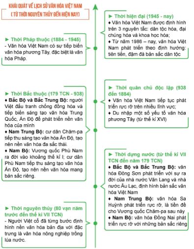 Giải Chuyên đề Lịch sử 10 Cánh diều: Một số lĩnh vực của lịch sử Việt Nam