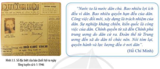 Giải Chuyên đề Lịch sử 10 Cánh diều: Nhà nước Việt Nam Dân chủ Cộng hòa (1945-1976)