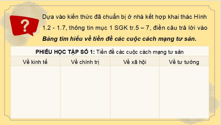 PowerPoint Lịch sử 11 Bài 1 Chân trời sáng tạo